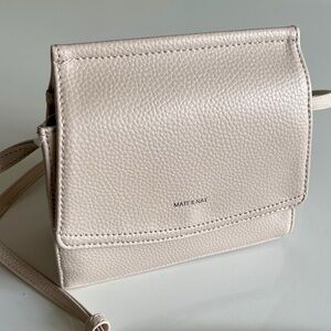 ERIKA VEGAN CROSSBODY BAG - PURITY